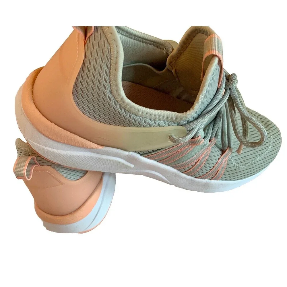 FABLETICS Avalon Z Performance Athletic Sneakers Shoes Women’s Sz 9.5 Peach/Gray